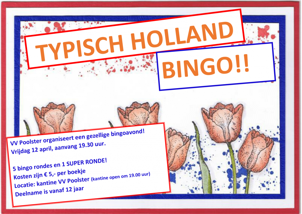Typisch Holland bingo